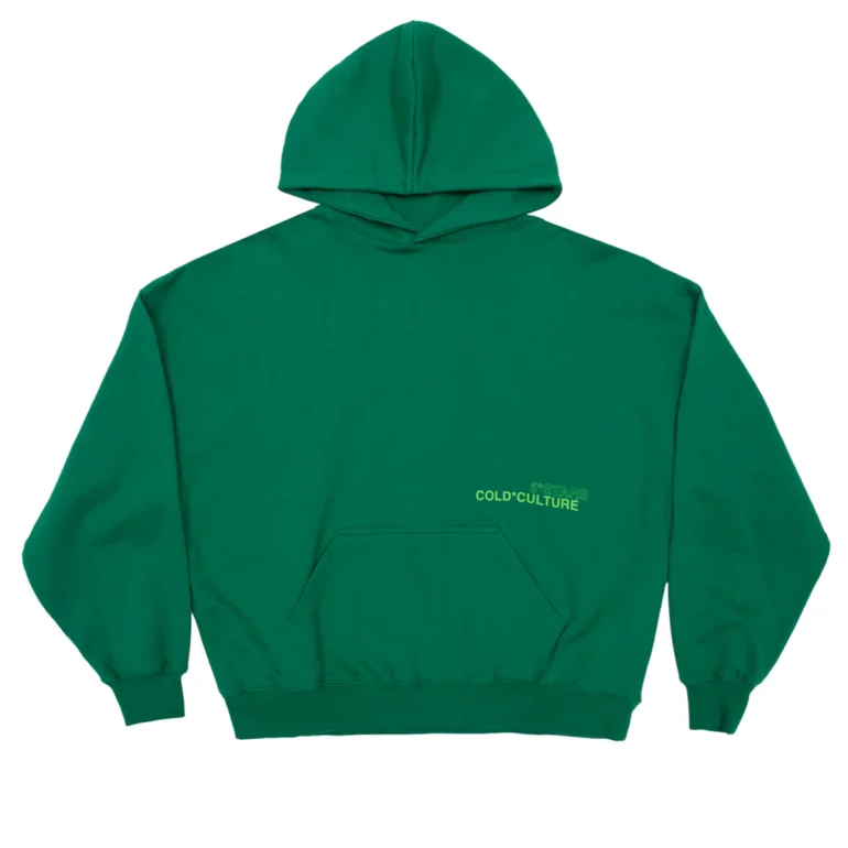 5*Stars Hoodie Emerald Green