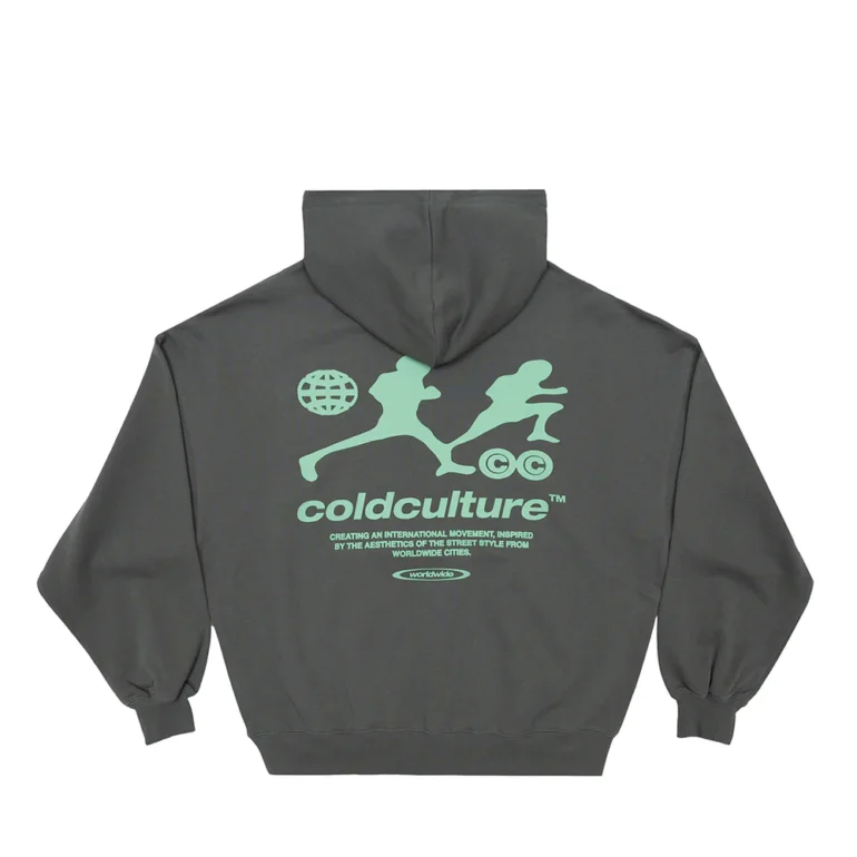 Clod Culture Arriving Late Hoodie Grey