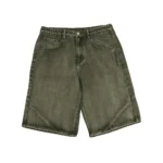 Assembly v2 Shorts Acid Green Denim