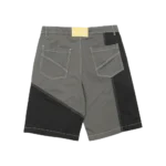 BUTTERFLY V2 SHORTS GREY AND BLACK DENIM