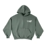 COLD LOGOS HOODIE ASH GREEN