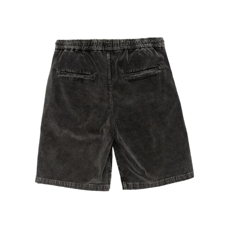 CORDUROY SHORTS DARK GREY