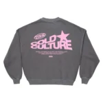 DOWN TO LUCK CREWNECK SMOKEY GREY