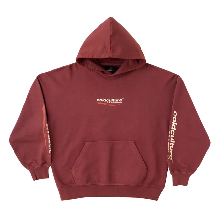 ENTERPRISE HOODIE WARM RED