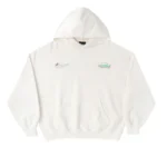 Flame Stars Hoodie White