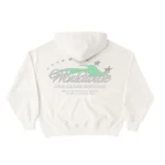 Flame Stars Hoodie White