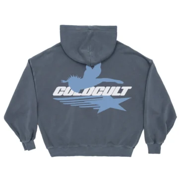 Galactic Glide Hoodie Dark Blue