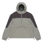 HALF ZIP TECH JACKET GREY