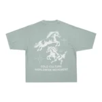 Cold Culture Horses Tee Natural Green