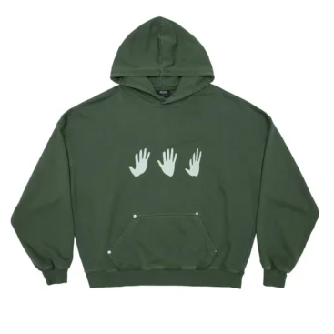 Hands Hoodie Hunter Green