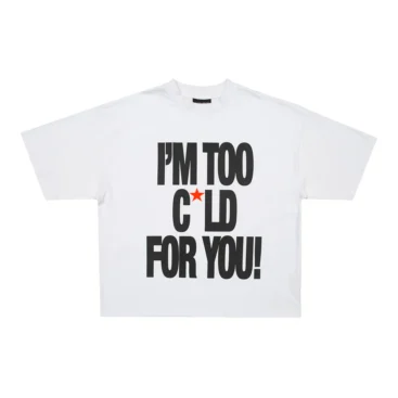 Cold Culture Im Too Cold Tee White