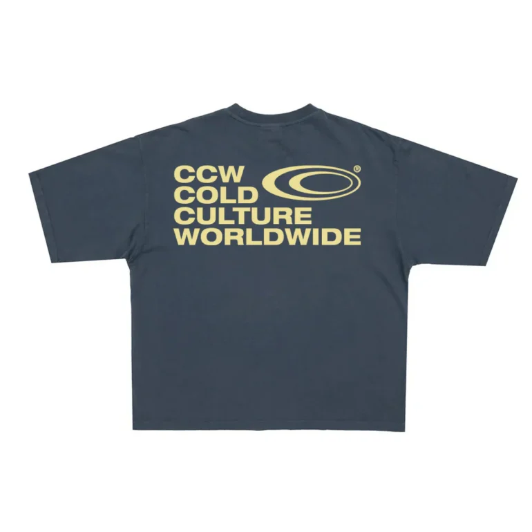 Cold Culture Industrial Tee Dark Blue