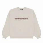 Cold Culture Italic Crewneck Silk Grey