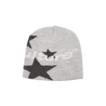 Italic Stars Beanie Ultra Light Grey