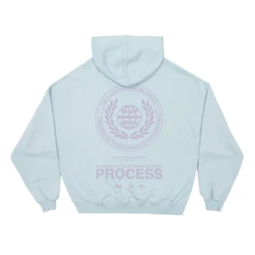 Laurel World Hoodie Pale Blue