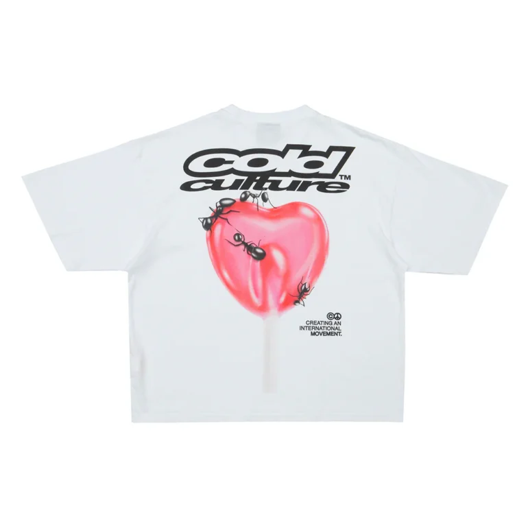 Cold Culture Lollipop Tee White