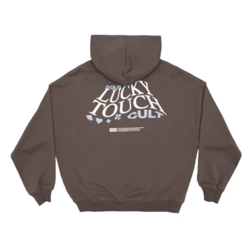 Lucky Touch Hoodie Cafe Noir