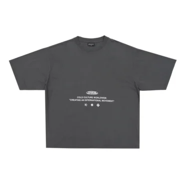 Cold Culture Now If Tee Heavy Grey