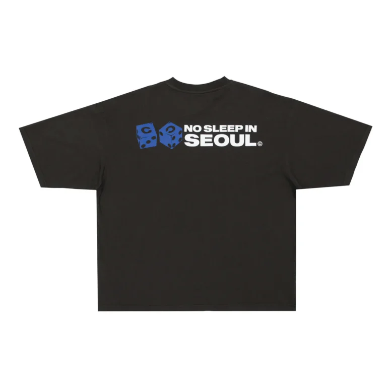 Cold Culture No Sleep Seoul Tee Baltic Blue