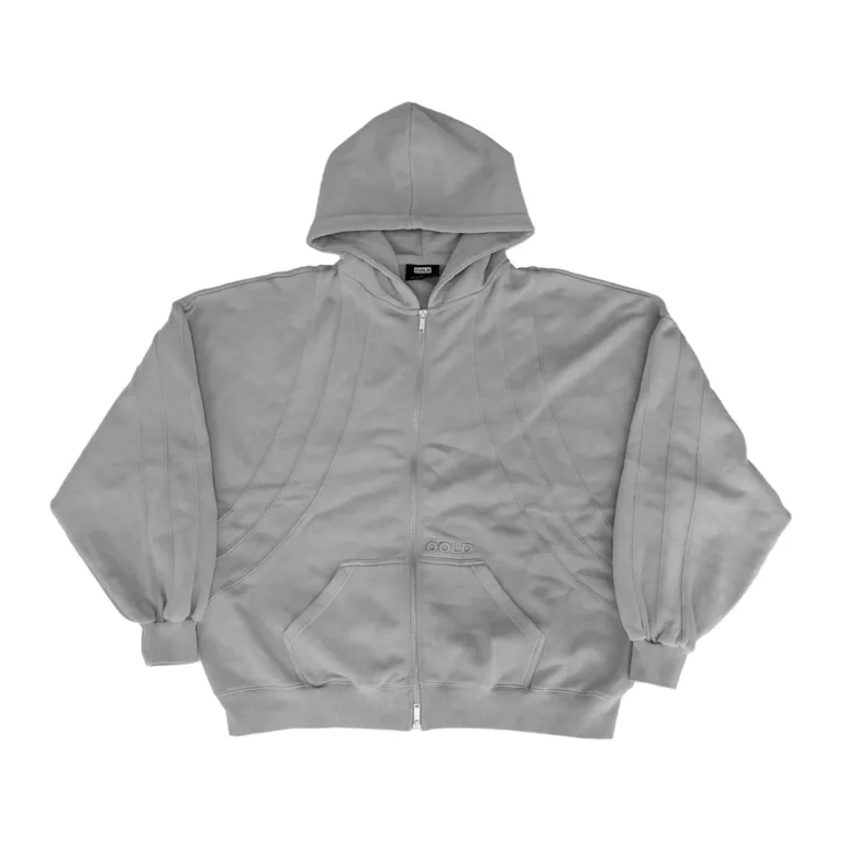 Pitlane Zip Hoodie Washed Grey