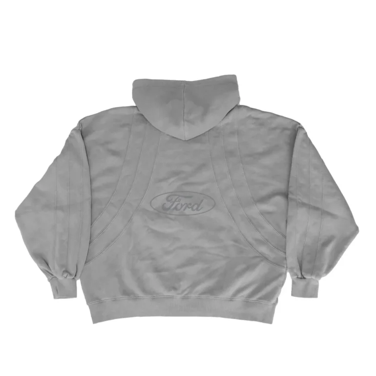 Pitlane Zip Hoodie Washed Grey