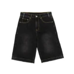 Pocket Ko Shorts Black Denim