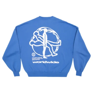 SPINNING CREWNECK HORIZON BLUE