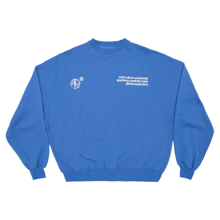 SPINNING CREWNECK HORIZON BLUE