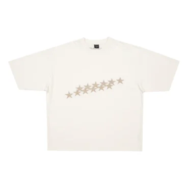 Cold Culture Stars Tee Ivory White