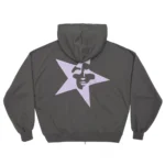 Starface Zip Hoodie Grey