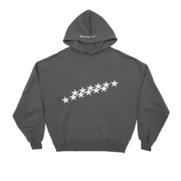 Stars Hoodie Dust Grey