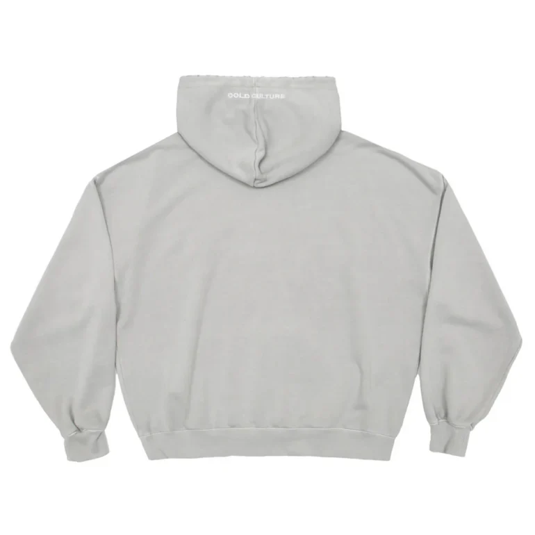 Stars Hoodie Pale Grey