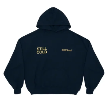 Still Cold Hoodie Midnight Blue