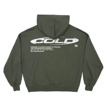 TRAILS HOODIE DARK GREEN