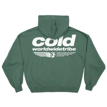 TRIBE HOODIE WARM GREEN