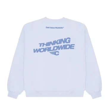 Tagline Crewneck Light Blue