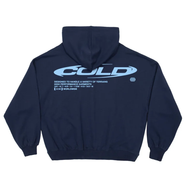 Trails Hoodie Steel Blue