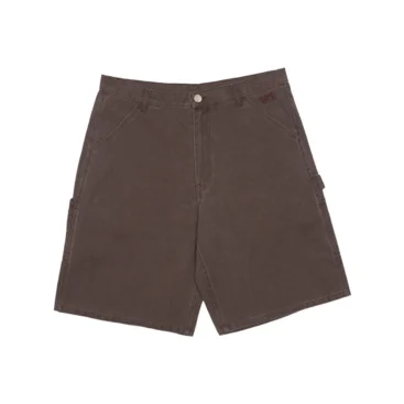 V1 Carpenter Shorts Stone Washed Dark Brown