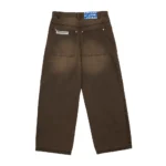 V2 PANTS BROWN DENIM