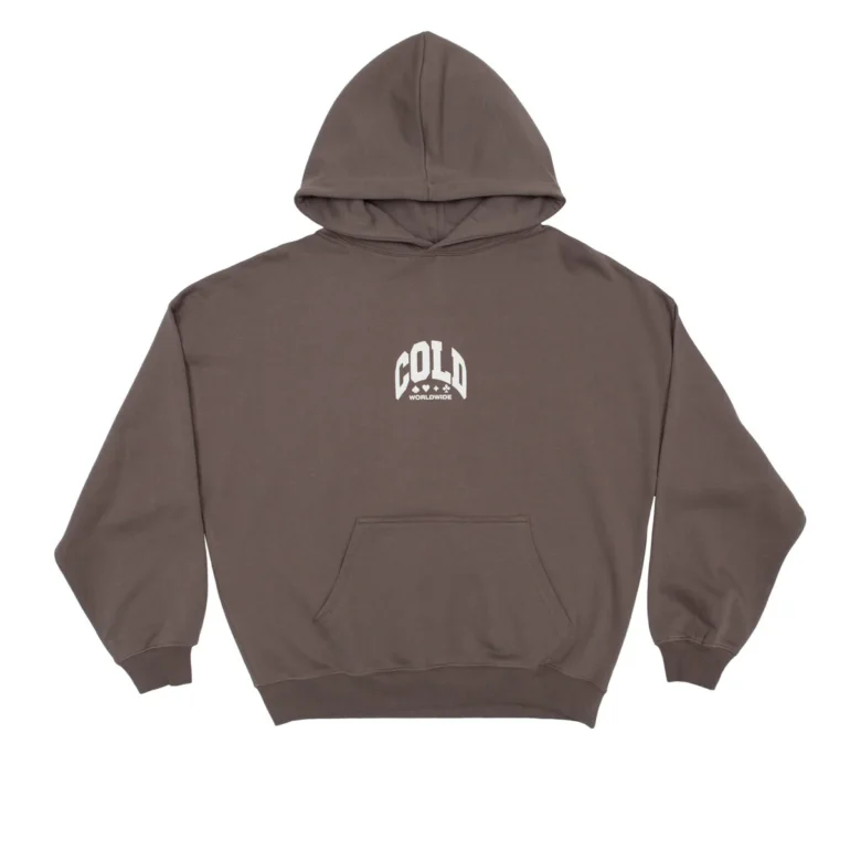 Varsity Hoodie Muddy Brown