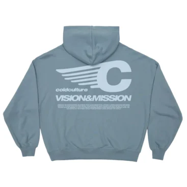 Vision Mission Hoodie Shady Blue