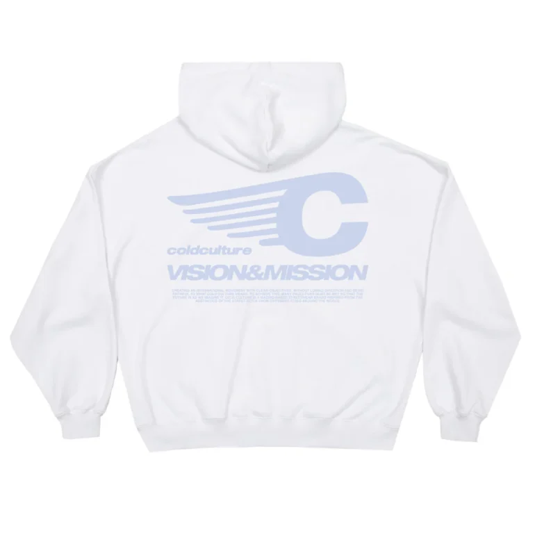 Vision Mission Hoodie White