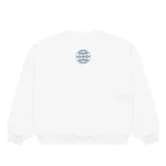 Cold Culture Worker Patchwork Crewneck White